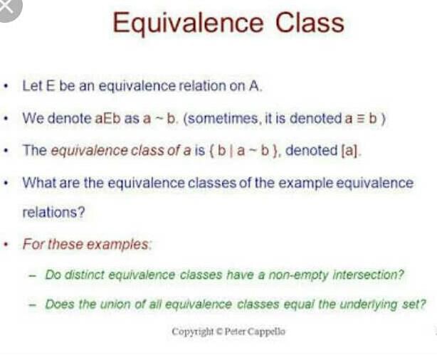 what-is-equivalence-class-edurev-class-12-question