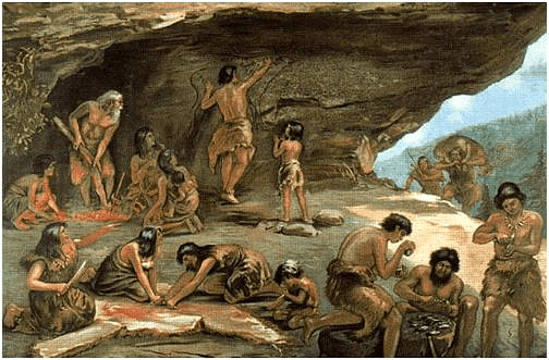Living in Paleolithic age