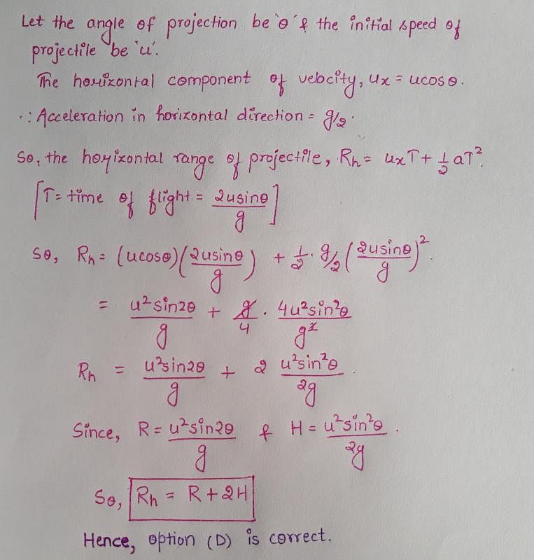 the-velocity-of-a-projectile-when-it-is-at-the-greatest-height-is-sqrt-2-5-times-its