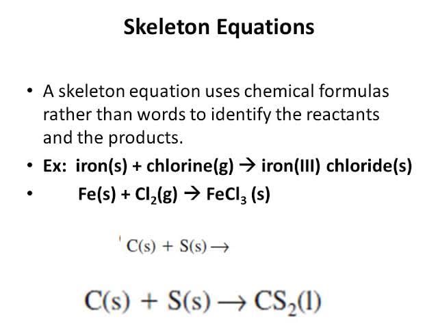 what-is-skeletal-chemical-equation-related-types-of-chemical