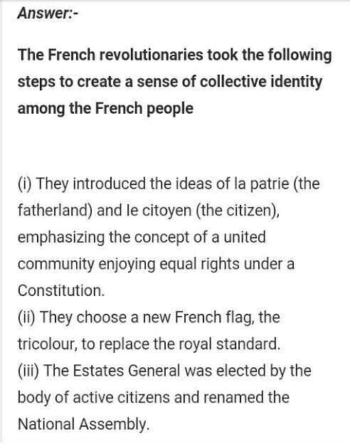 what-steps-did-the-french-revolutionaries-take-to-create-a-sense-of