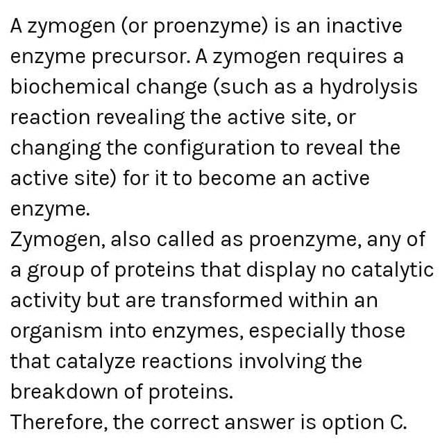 List 91+ Pictures what is the inactive precursor of pepsin? Superb