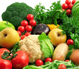 Food rich in roughage