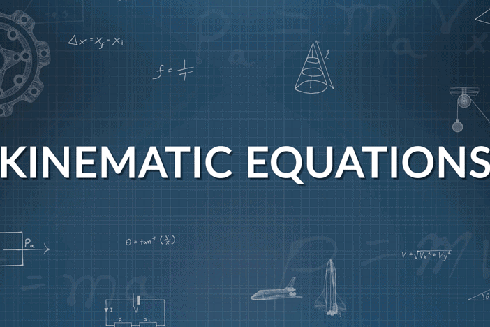 Kinematic Equations: Uniformly Accelerated Motion | Physics Class 11 - NEET