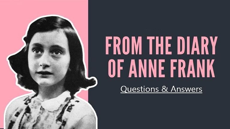 diary of anne frank study questions answers