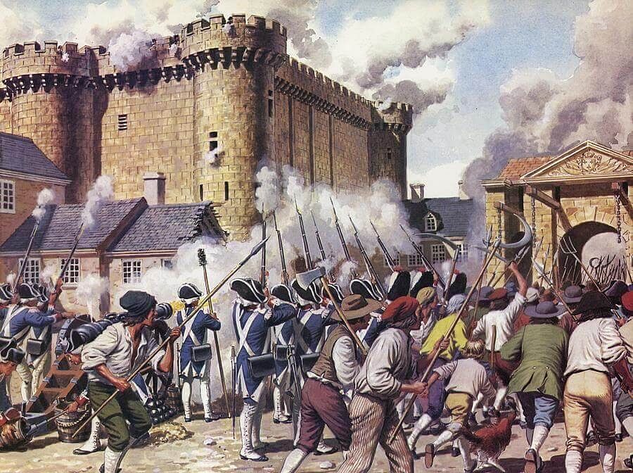 Fig: Fall of Bastille