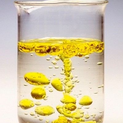 Mixture of Oil and Water