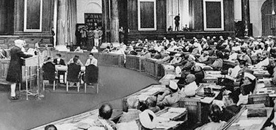 The Constituent Assembly, in one of its Meetings