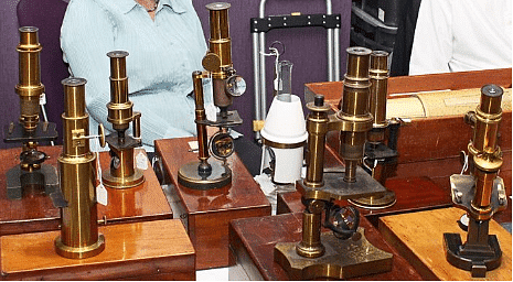 Old scientific instruments