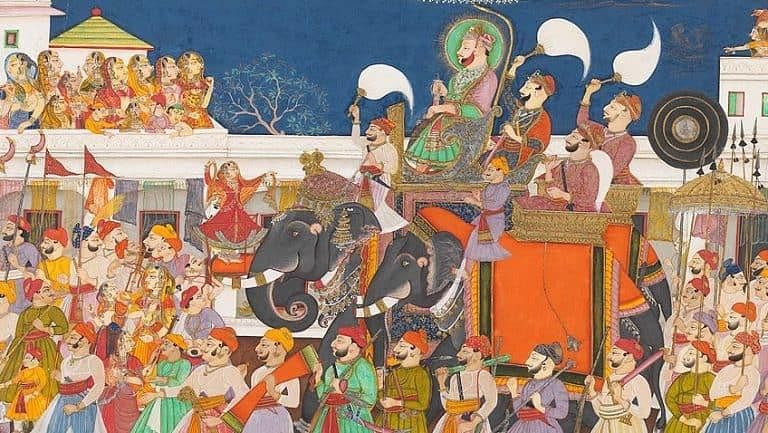 Indian Court Painting