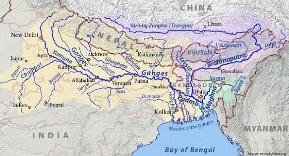 NCERT Summary: Drainage System - 1 - Geography For UPSC CSE PDF Download