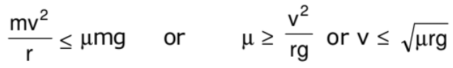Dynamics of Circular Motion - Notes | Study Physics Class 11 - NEET
