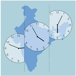 Time Zones of India