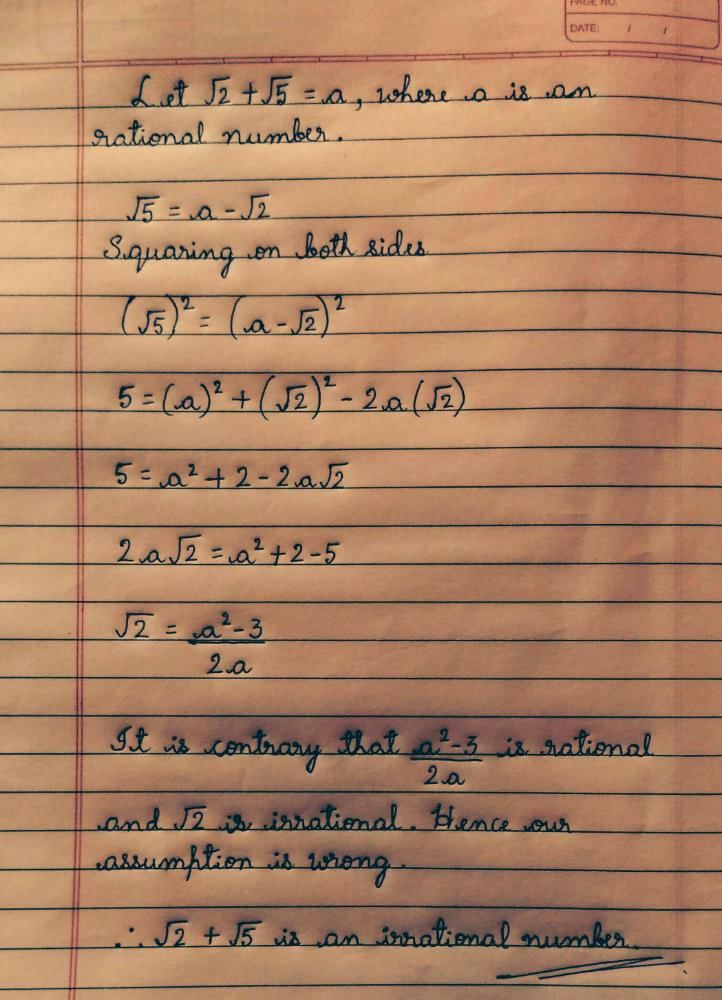 prove-that-root-2-plus-root5-is-an-irrational-number-related-chapter