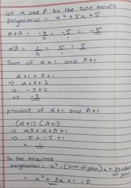 If Andalpha Andbeta Are Roots Of The Equation X2 5x 5 0 Then 