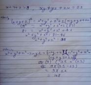 If X y z 9 And Xy yz zx 23 The Value Of x 3 y 3 z 3 3xyz 