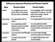 What Is The Difference Between Human Capital Formation And Physical 