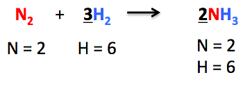 A Balanced Chemical Equation