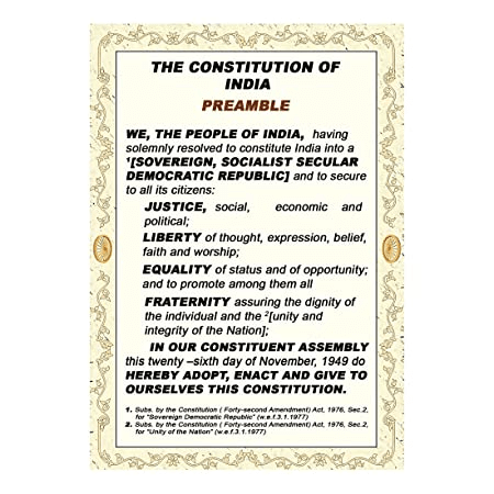 Constitution of India - 1 Notes | Study Legal Reasoning for CLAT - CLAT
