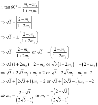 Exercise 9.3- Straight Lines NCERT Solutions | Mathematics (Maths) Class 11 - Commerce