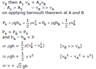 Chapter Notes, - Fluid Mechanics, Class 11, Physics (IIT-JEE & AIPMT)