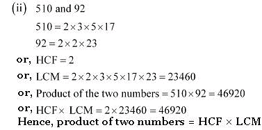 NCERT Exercise 1.2 Solution - Real Numbers, Class 10, Mathematics PDF ...