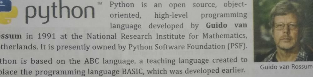 who is the founder of python? Related: Python Tutorials in Hindi 01 ...