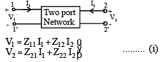 Two Port Network - 2 - Notes | Study Electrical Engineering SSC JE (Technical) - Electrical Engineering (EE)