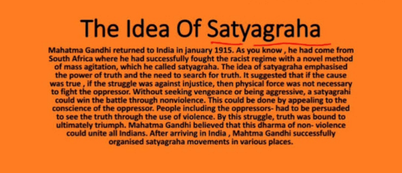 Idea of Satyagraha - Class 10 PDF Download