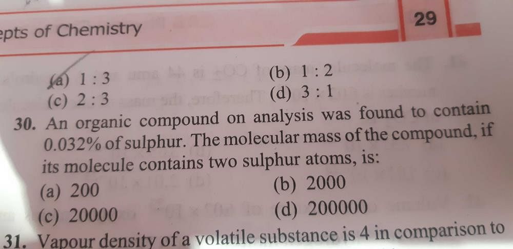 An Organic Compound On Analysis Was Found To Contain Edurev Neet Question