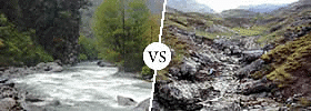 Perennial vs Non-perennial Rivers