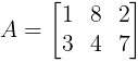 Matrices: Overview
