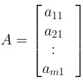 Matrices: Overview
