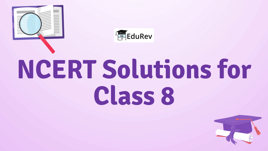 NCERT Solutions For Class 8 PDF Download