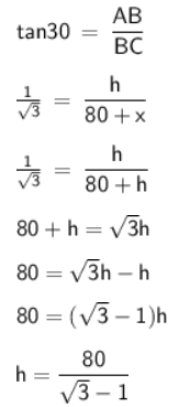 Class 10 Maths Chapter 9 Previous Year Questions - Some Application of Trigonometry