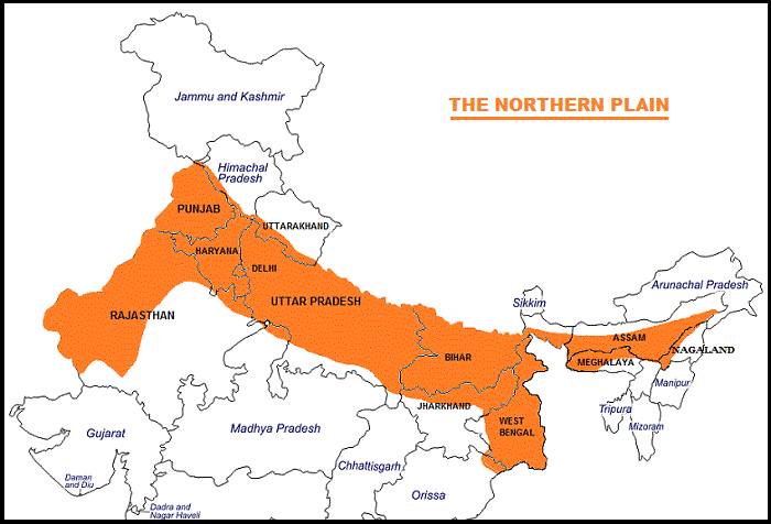 Chapter Notes: Our India- Physical Features Notes | Study Social Science for Class 3 - Class 3