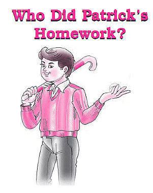 Who Did Patrick`s Homework Summary Class 6 English Honeysuckle Chapter 1