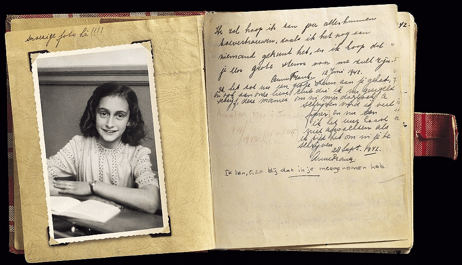 Illustration of Diary of Anne Frank