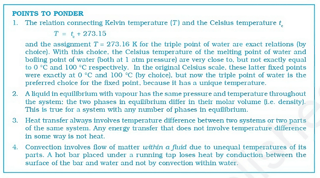 Points to Ponder Section in NCERT