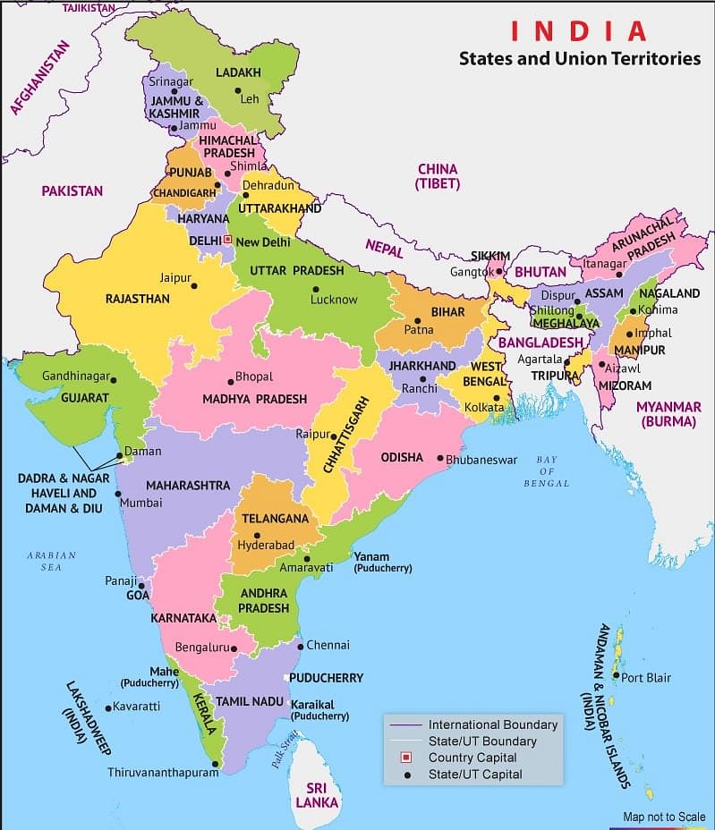 India Location Revision Notes - NCERT Textbooks (Class 6 to Class 12 ...