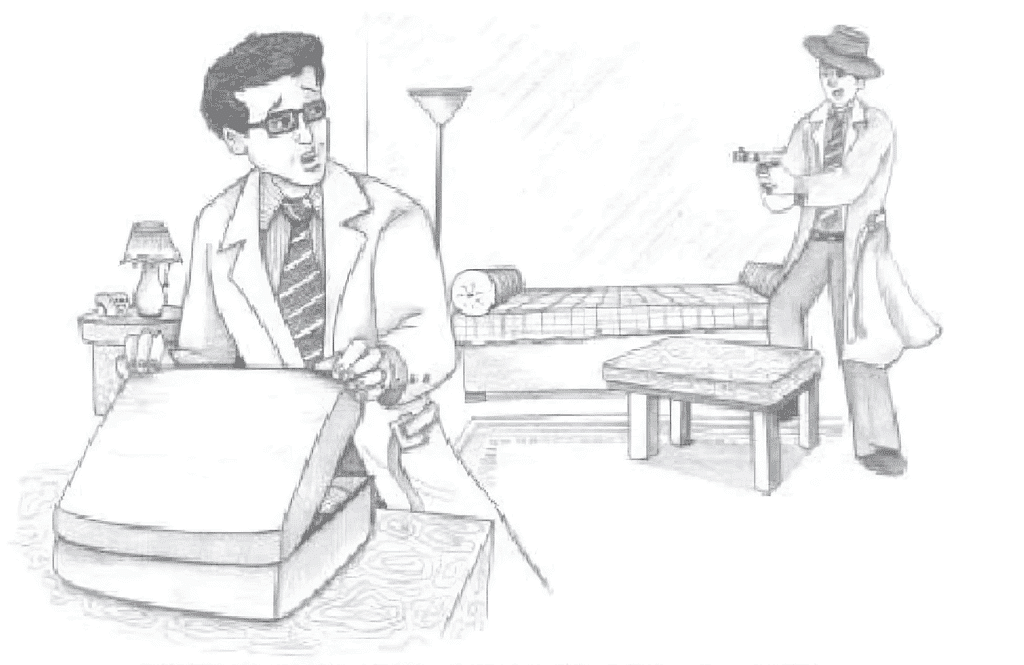Character sketch of V C Gerrard and the intruder in complex words of  english  Brainlyin