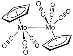 Cyclopentadienylmolybdenum tricarbonyl dimer - Wikipedia