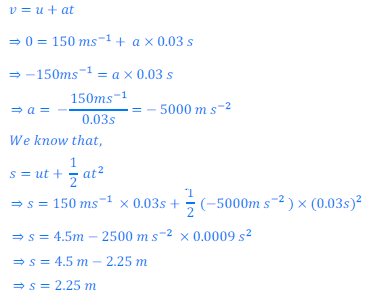 NCERT Exercise Solution : Force and Laws of Motion - Class 9 PDF Download