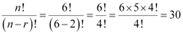 NCERT Solutions Class 11 Maths Chapter 6 - Permutations And Combinations