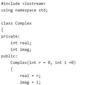 Overloaded Insertion Operator Example in C++ 