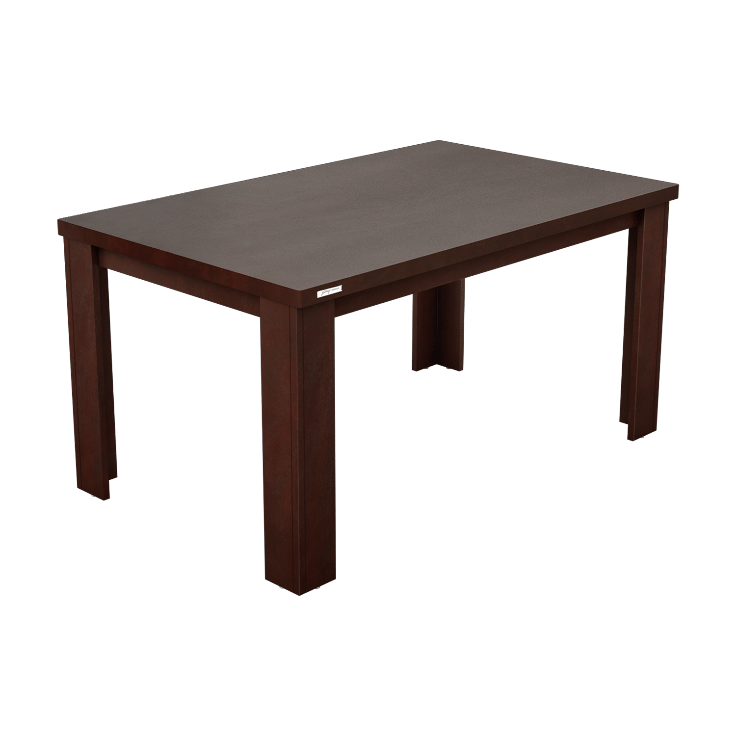 Buy Jack 6 Seater Dining Table in Brownish Black Upto 25 percentage  Discount | Godrej Interio