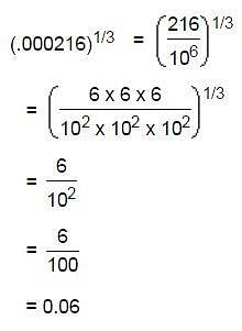 Square Root and Cube Root mcq solution image