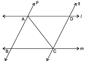 case study questions in lines and angles class 9