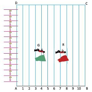 case study find the position of green flag