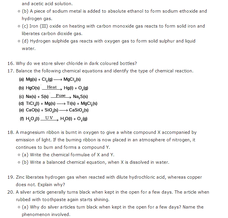 chemical-equation-and-reaction-extra-question-class-10-pdf-download